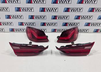 BMW 1 F40 LAMPY TYŁ KOMPLET LEWA PRAWA ORYGINAŁ HIGH EU 5A55FB7 5A55FB8
