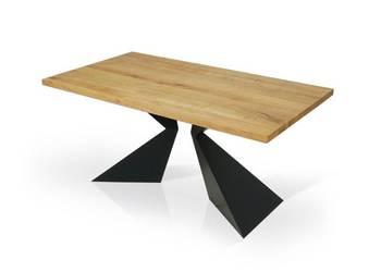 Stół OSUNA z blatem z litego drewna dębowego 220 cm x 100 cm