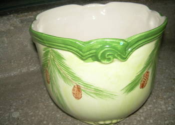 Porcelanowa donica-osłonka