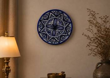Hiszpański Talerz Ceramiczny