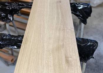 Dębowe stopnie schodowe 100×32 cm – styl loft i nowoczesność