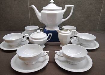 Rosenthal Biała Maria serwis herbata współczesny