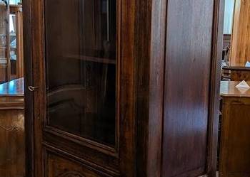 Dębowa biblioteka,witryna secesyjna-sklep Dąbrowa Górnicza