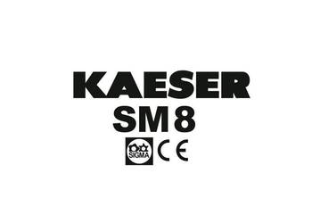 Naklejki oklejenie naklejka - KAESER SM 8 zamiennik