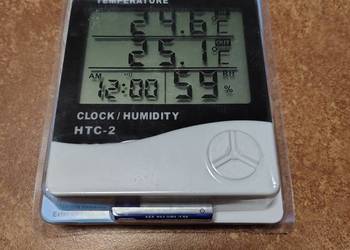 Termometr, wilgotnościomierz