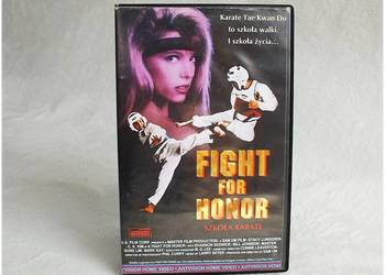 Kaseta VHS '' Fight for Honor '' Szkoła Karate Film na Video ORYGINAŁ
