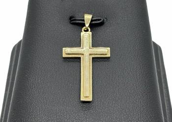 Złota Zawieszka Próby 333 1,13g Krzyż Krzyżyk