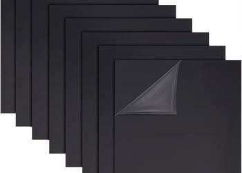 OLYCRAFT 8 arkuszy czarny arkusz z tworzywa sztucznego ABS 200 x 250 x 0,