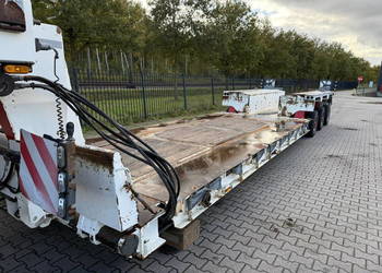 Naczepa Tiefbett 3 osiowa do przewozu maszyn