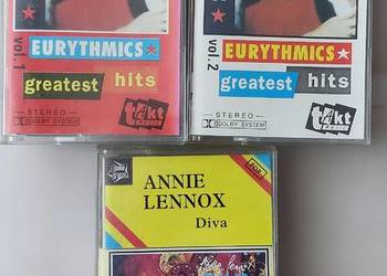 Eurythmics "Greatest Hits" & Annie Lennox "Diva" - pakiet 3 kaset.
