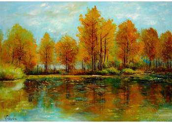 Jesień nieco zamglona 51-74cm dostępny  cena 500,-