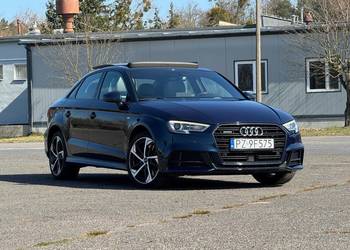 Audi A3 2.0 tfsi quattro 2020r 231km DSG Keyless Carplay Panorama
