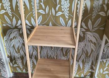 Regał bambusowy trzy półki