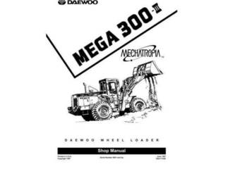 Daewoo M300-III, MEGA 300 ładowarka instrukcja serwisowa