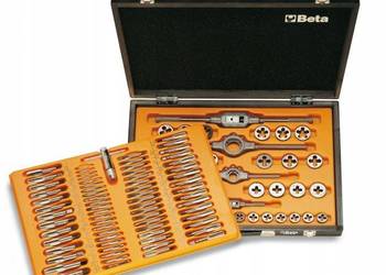 Zestaw gwintowników i narzynek w skrzynce 110 szt. M2-M18 Beta 446/C110