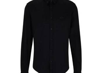 Koszula męska Hugo Boss - elegancka czarna rozmiar L regular fit