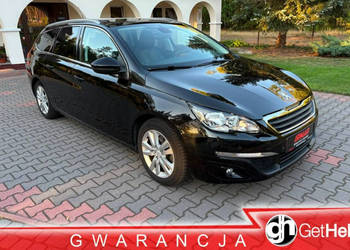 Peugeot 308 SW 1.6 HDI 120 KM Skórzana tapicerka Podgrzewane fotele Panora…