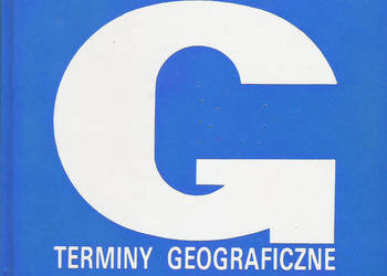 Słownik szkolny,terminy geograficzne - J. Flis.