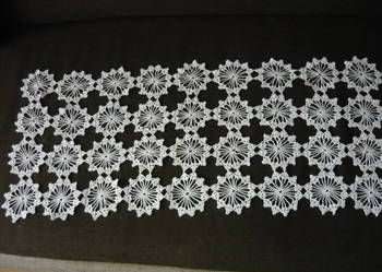 serweta wykonana szydełkiem