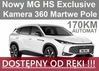 MG HS Nowy MG HS Exclusive 170KM Automat Kamera 360 Panorama 1553zł