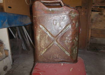 kanister usa wojskowy 1945r.