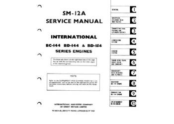 BD144 BD154 BD144 instrukcja napraw silniki BD144 BD154 BD144 instrukcja napraw silniki