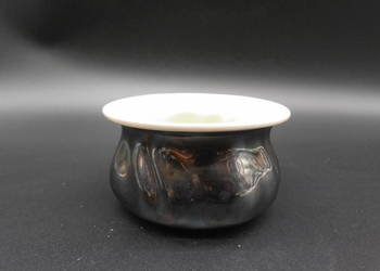 Miseczka porcelanowa biało/srebrna Miseczka porcelanowa biało/srebrna