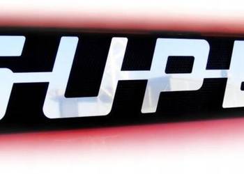 SCANIA SUPER emblemat 3mm połysk lustro akrylowe samoprzylepne AFLED truck