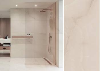 gres 59,8/119,8 elegantstone beige bianco półpoler - lappato paradyż