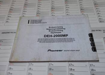 Instrukcja Pioneer DEH-200MP