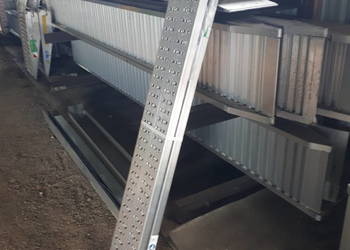 Najazdy aluminiowe 1,5 m 1500 kg nośności - METALMEC Włochy