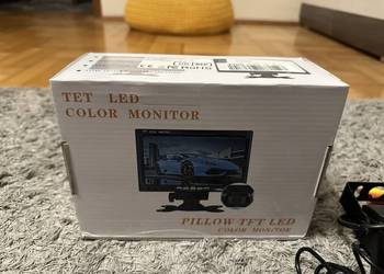 Zestaw Kamera Cofania + Monitor Samochodowy TFT LED Color LCD 12V/24V