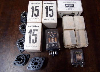 Przekaźnik R15 3PDT 10A 220V Mera Lumel i RM-2 12V DC 8pin