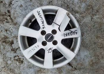FELGA ALUMINIOWA 15 SUZUKI SWIFT MK6 6,5JX15H2