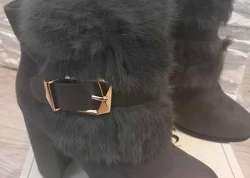 Buty ocieplane z kozuszkiem nowe roz 37