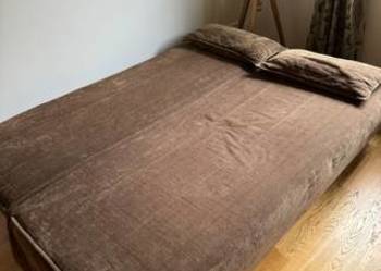 Ikea Beddinge łóżko/sofa rozkładane z materacem i pokrowcem