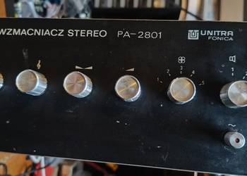 wzmacniacz PA 2801 unitra fonika