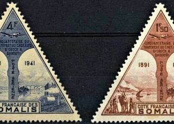 SOMALI FRANCUSKIE 1941-poczta lotnicza!GRATIS WYSYŁKA!