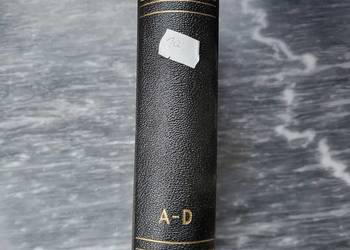 Stara encyklopedia Der Neue Brockhaus tom 1 z 1958 roku