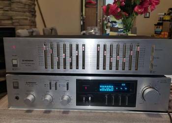 Wzmacniacz Pioneer SA- 720 plus Korektor Pioneer SG-300 komplet Blue Line
