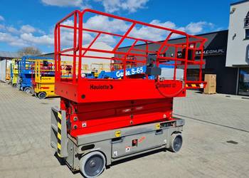 Podnośnik nożycowy elektryczny Haulotte Compact 12, wys rob 12m, rok 2012