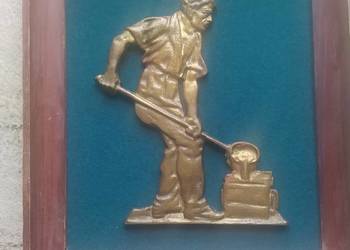 Hutnik z mosiądzu - odlew. Hutnik z mosiądzu - odlew.