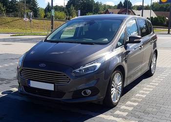 Ford S-max 2.0tdci BiTurbo Radar Kamery Skóra Masaże Panorama Webasto
