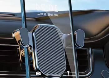 Uchwyt grawitacyjny na telefon do kratki nawiewu