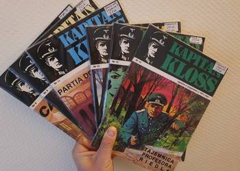 Kapitan Kloss - 6 komiksów - wydawnictwo Muza 2001 rok Kapitan Kloss - 6 komiksów - wydawnictwo Muza 2001 rok