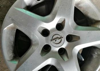 Felgi + kołpaki oryginał Opel,  16 cali.