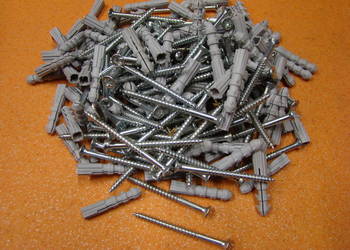 Kołek rozporowy fi 10 x 50 mm z wkrętem L=80mm Ref. 10+680