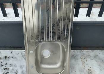 ZLEWOZMYWAK ZLEW STALOWY JEDNOKOMOROWY 95x49