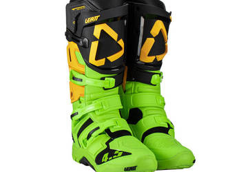 BUTY CROSS 4.5 2023 BCITRUS LEATT KOLOR CZARNY/ZIELONY FLUO