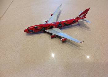 Model Samolotu QANTAS VH - OJB metalowy